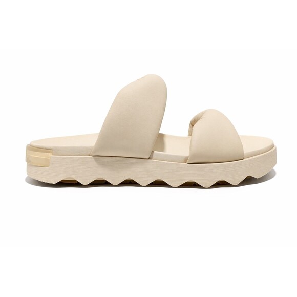 Sorel Vibe Twist Slide Sandals Womens 11 Honey White Platform Comfort Slides New - Picture 10 of 14